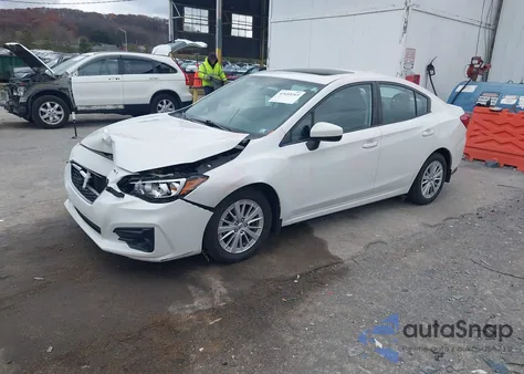 2017 Subaru Impreza 2.0I Premium from USA, damaged, VIN 4S3GKAB68H3602011